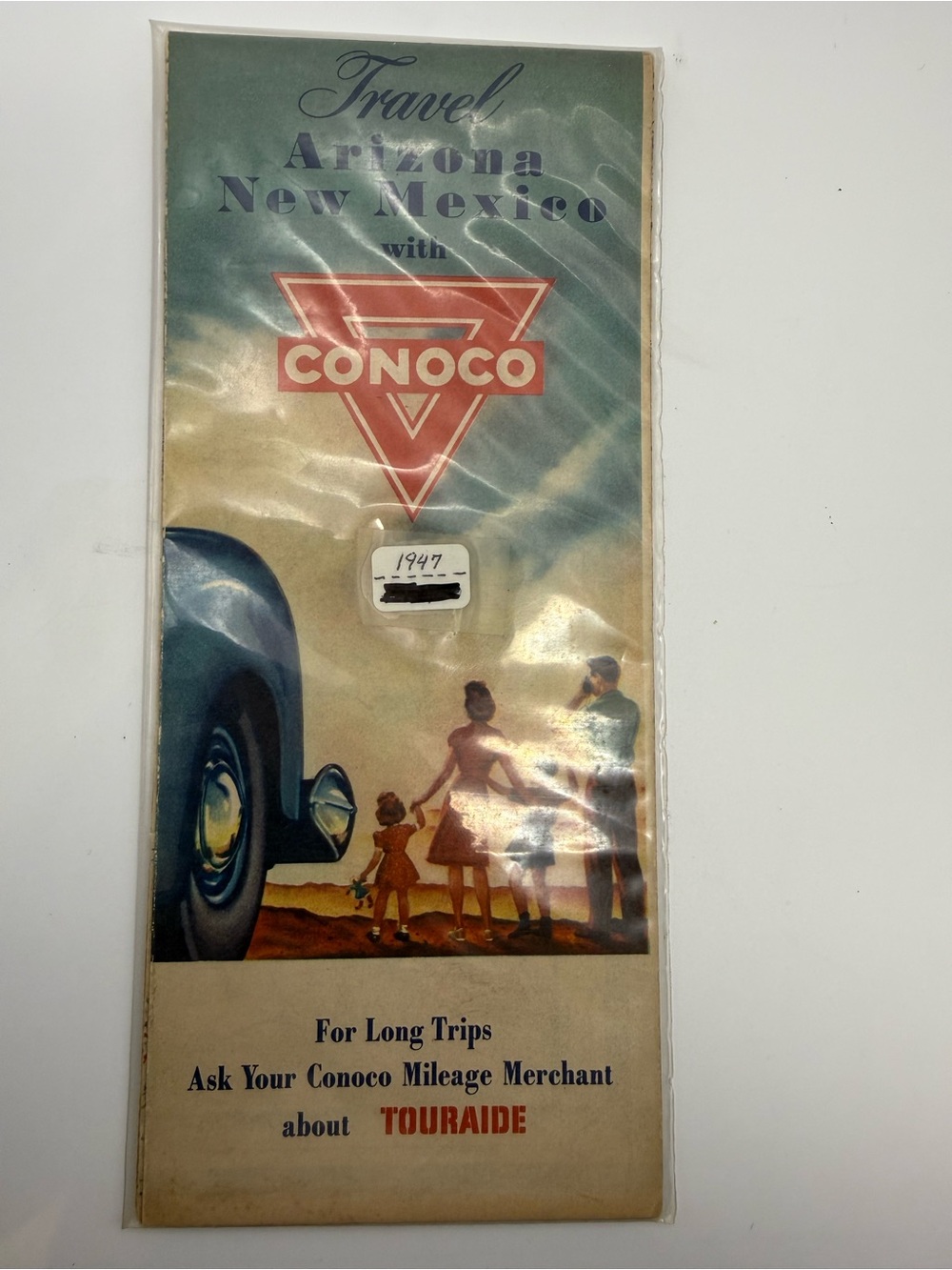 1947 Conoco Gas Station Map
Arizona New Mexico Vintage
Petroliana Clean